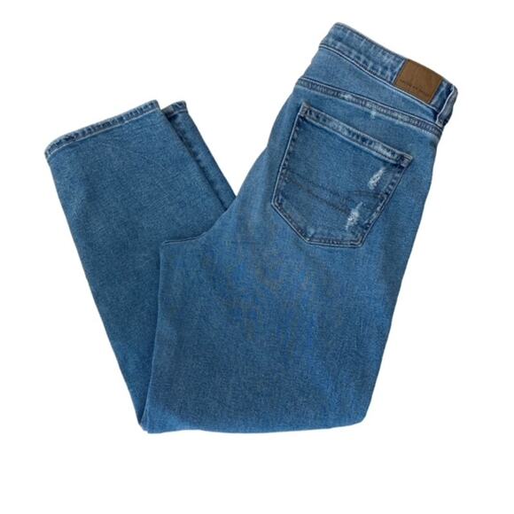 American Eagle Outfitters Denim - American Eagle Outfitters Blue Straight Leg Jeans